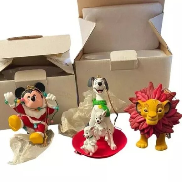 Vintage Collection Christmas Magic Ornament Bundle Lot Of 10 Hallmark &  Disney - Picture 14 of 14